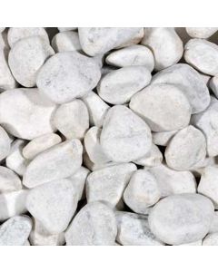 Siergrind carrara rond 40/60 mm - zak 20 kg 