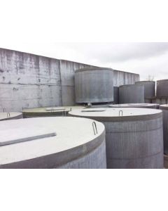 Regenput beton - 10000 liter - h 2.20 m / dia 2.70 m - A15