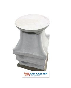 AEROS trekregelaar vr schouwpot 16/16 - hoogte 46 cm - afmetingen onderkant 31x31 cm