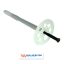 PF - Isolatieplug met nagel d. 10 - 170 mm (max. isolatiedikte 120 mm)