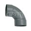 PVC - d 090 - bocht BENOR grijs - 88° m/m