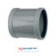 PVC - d 050 - mof BENOR grijs met rubbers