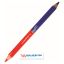 Prof Praxis - DUO MARKER "type PRO 400 XL" 50% ro od / 50% blauw - Ø 12 mm x 17,5 cm - per 10 stuks