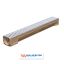 Afvoergeul polybeton + rooster 11 cm dik - 1 meter