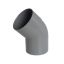 PVC RWA bocht grijs 45° - 100 x 100