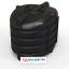 Septische put (PVC) - 3300 l - 202x161x137 cm Zwart ovaal