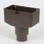 PVC - vergaarbak bruin 