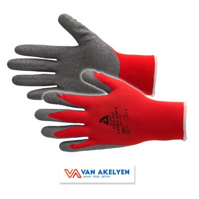 Werkhandschoen Pro-Fit Latex Soft - maat 9 