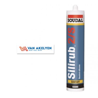 Soudal - Silirub 2S (sanitair) - 310 ml - jasmijn 