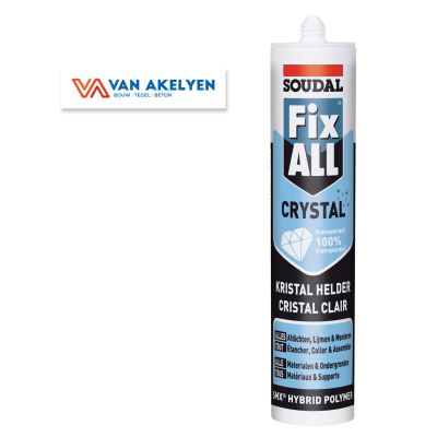 Soudal - Fix all crystal - 290 ml 