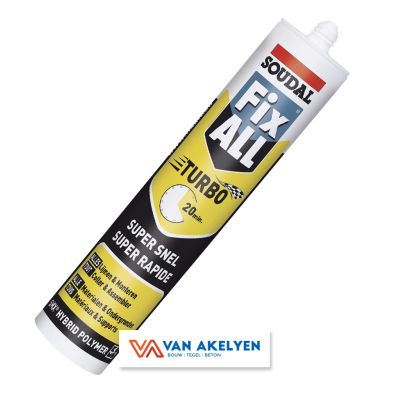 Soudal - Fix all Turbo - 290 ml - wit 