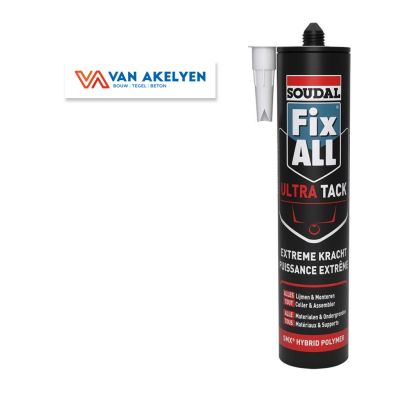 Soudal - Fix All Ultra Tack 310 ml - wit 