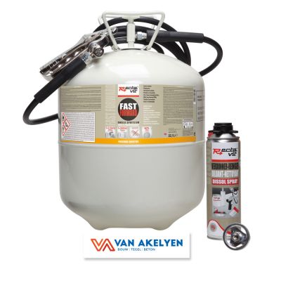 Rectavit - 1129 Fast Forward Combibox startersset incl canister 22L, pistool, slang, spuittip, spray