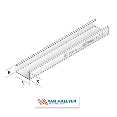 Plafond - profiel PC60/27 - lengte 4 m 