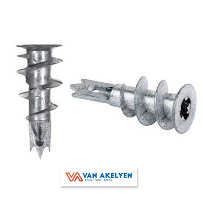 Fischer - GKM GIPSPLAATPLUG METAAL (100  stuks)