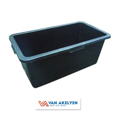 Salco - gripline-o bak 90 l zwart, 4 grepen
