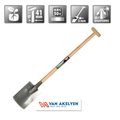 Polet - artnr 102007 - prof.spade 280/180/3 t-st 95cm