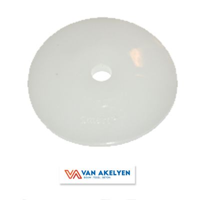 PGB - Nylon isolatieplaat Ø50x6x4 LD-PE inhoud verpakking : 250