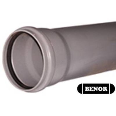 PVC - d 090 - afvoerbuis (dunwandig) gemoft - wanddikte 1,8 mm