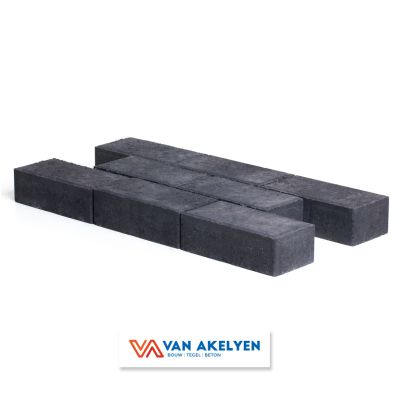 Betonklinker COECK - 22 x 11 x  7 cm - zwart 