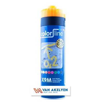 Prof Praxis - X9M Paint Marker - 500 ml - FLUO OR ANJE