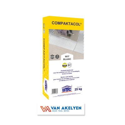 Compakta Compaktacol grijs - 25 kg 