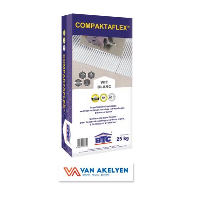 Compakta Compaktaflex wit - 25 kg 