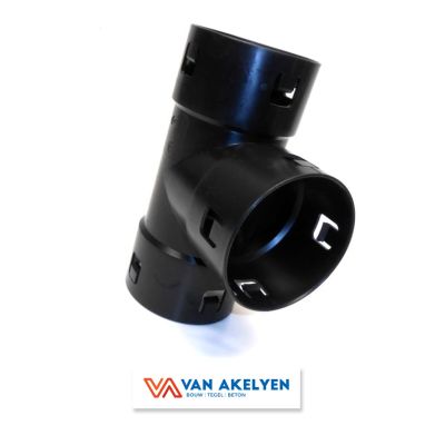 Drainage-T-stuk 90° - diameter 80 mm 