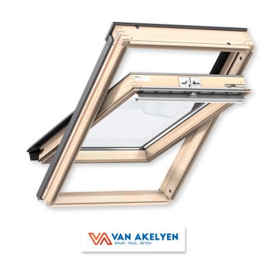 Velux dakvenster GGL3070-UK08 (134x140cm) masief dennenhout (kleurloze vernis)