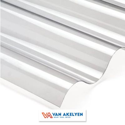 Golfplaat PVC kristal HR - 6,5 golf - 152 x 110 cm 
