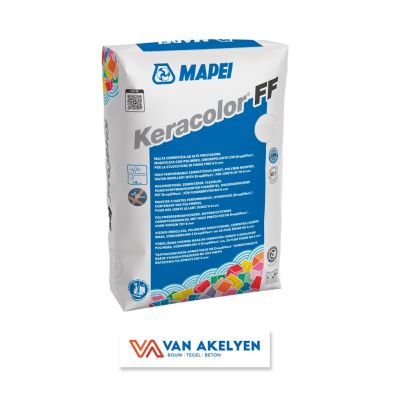 Mapei - Keracolor FF (25 kg) - 113 cementgrijs polymeergemodificeerd voegsel tot 6 mm