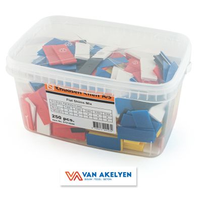Prof Praxis - Platte Spieën MIXED PACK 250 st 50 st