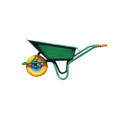 Kruiwagen compleet gelakt + oranje wiel R801-GO of KX11LL0GO