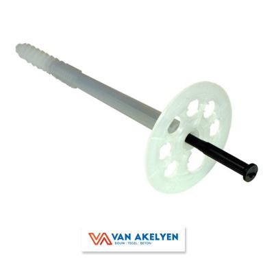 PF - Isolatieplug met nagel d. 10 - 200 mm (max. isolatiedikte 150 mm)