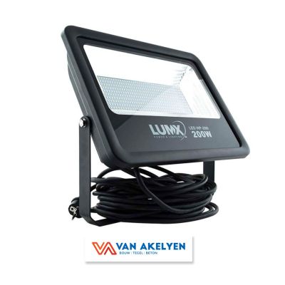 Prof Praxis - LED armature HP-200 : 200W / 15 m.  H07RN-F / IP65 /6500K
