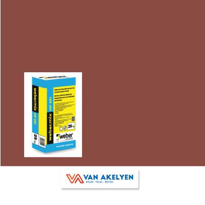Weber - Webermix MF 351 - kleur 2175 (25 kg) minimum afname = 42 zakken