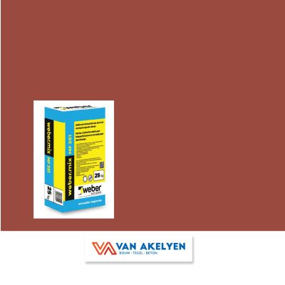 Weber - Webermix MF 351 - kleur 2250 (25 kg) minimum afname = 42 zakken