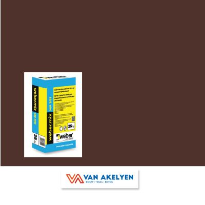 Weber - Webermix MF 351 - kleur 2350 (25 kg) minimum afname = 42 zakken