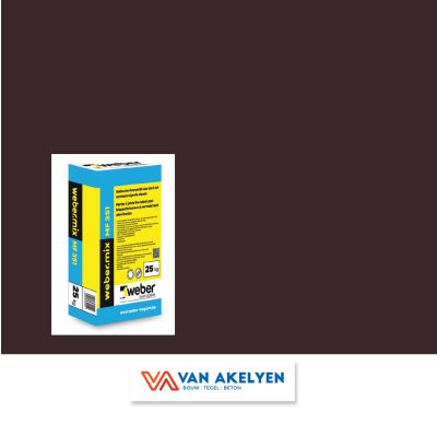 Weber - Webermix MF 351 - kleur 2365 (25 kg) geen minimum afname