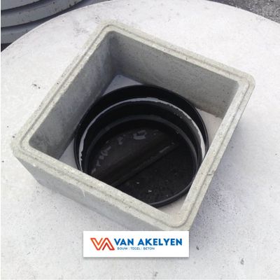 Opzetstuk beton 70/70 - hoogte 30 cm binnenmaat 60/60