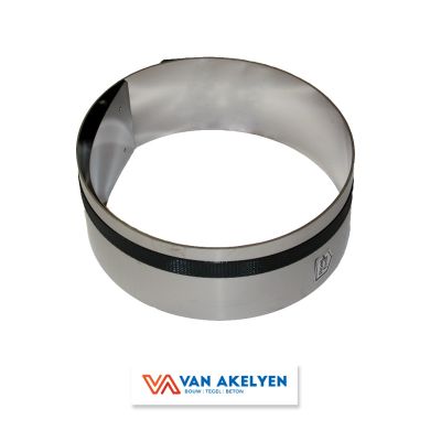 Prof Praxis - Behangerslat inox 6 cm x 3 m - inox ox
