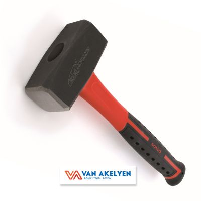 Prof Praxis - Moker met glasvezelsteel soft-feel  TYPE “F5500” - 1000 gr