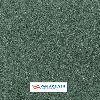 Rubbertegel 50x50x2,5 cm groen art 181452
