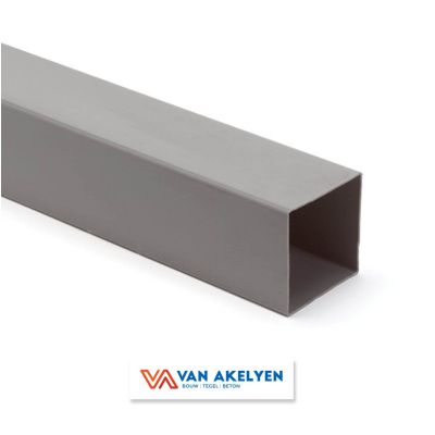 PVC RWA buis grijs - 100 x 100 