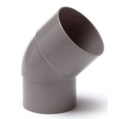 PVC RWA bocht grijs 67° - d 080 