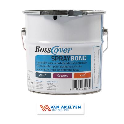 EPDM Contactlijm Bosscover Spraybond - 4 liter 