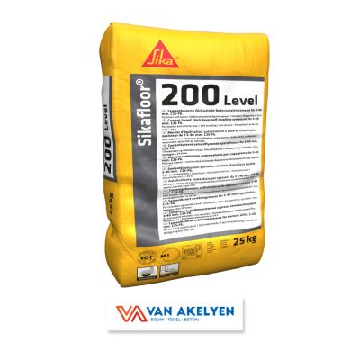 Sika Sikafloor 200 level egalisatiemortel (25 kg) - egalisatie voor binnen en buiten van 3 tot 40 mm