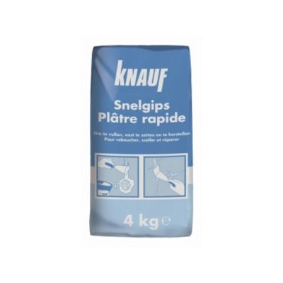Knauf snelgips - 4 kg 