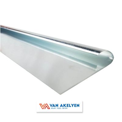 Solins - model 4 lang - zink - lengte 1 m 