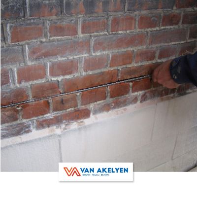 Spirofix SET 6 mm spiraalanker-scheurherstelset incl spiraal 10x1mx6mm, Anchorgrout, mortelpistool